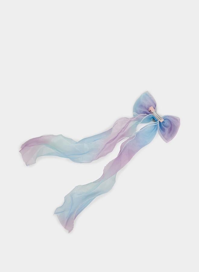 Styli Girls Lilac Bow Hair Clip - Image 2